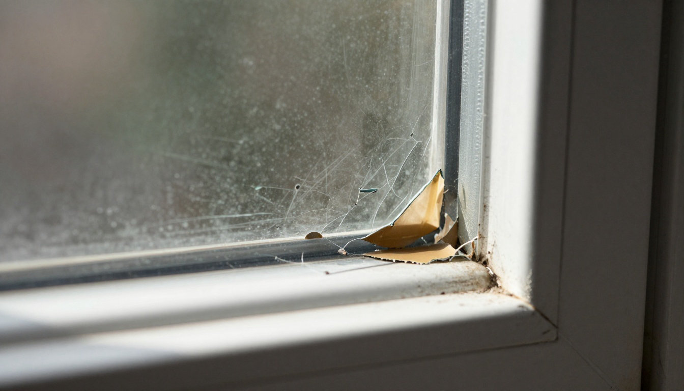 Pourquoi votre vieux mastic de fenêtre vous lâche (et comment le voir)
