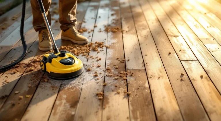 Enlever lasure au Karcher 2026 : technique pro sans abîmer le bois