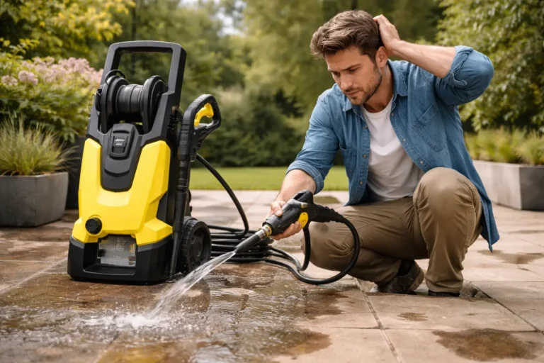 mon karcher tourne mais ne monte pas en pression