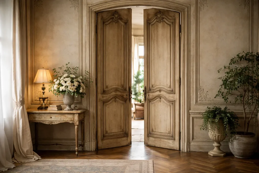 porte ancienne interieure