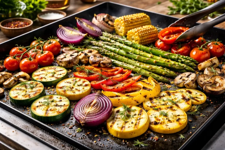recette légumes plancha